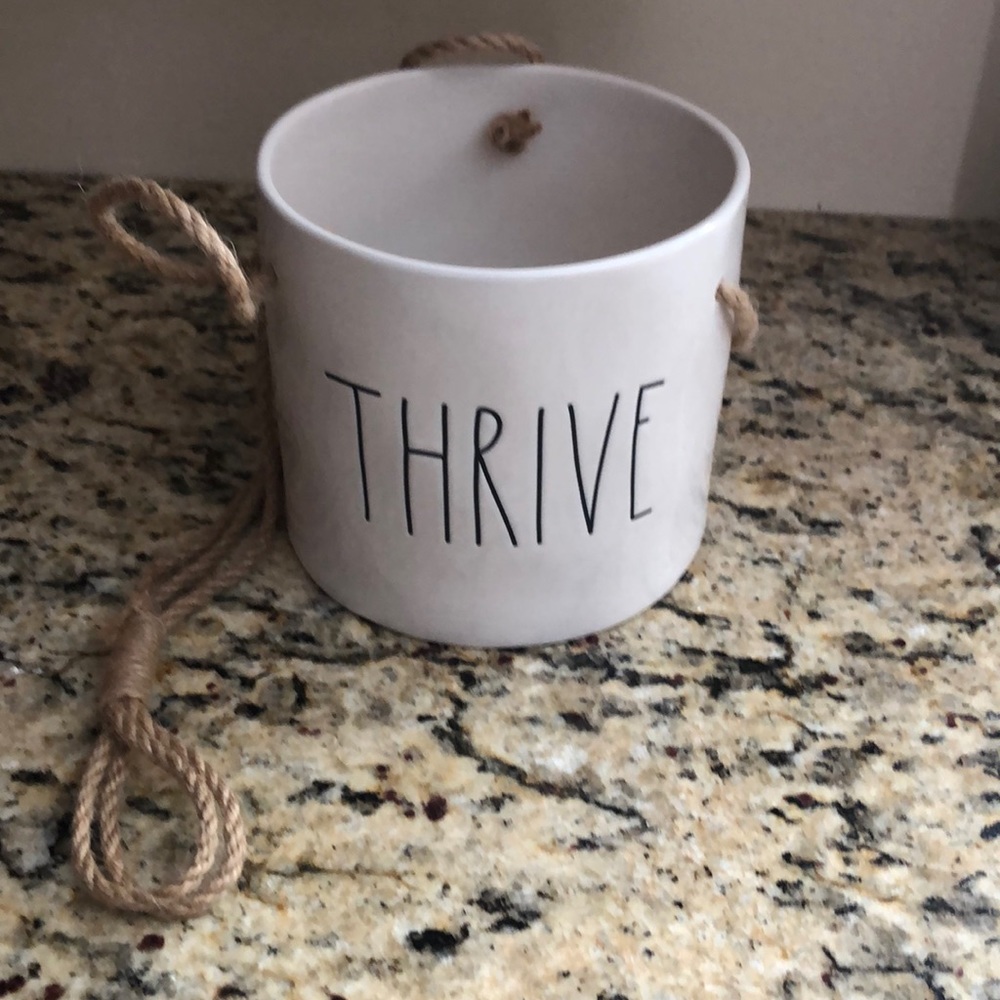 Rae Dunn Thrive Hanging Planter